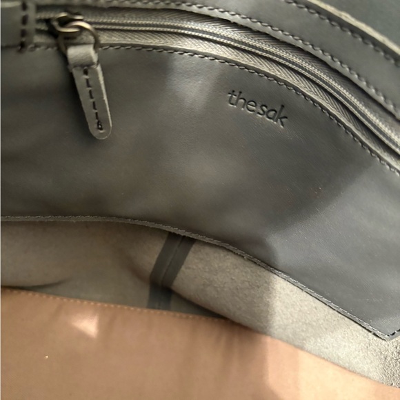 The Sak Los Feliz Leather Hobo Bag in Maritime - Picture 5 of 6